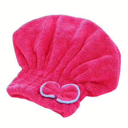 Microfiber hair towels and wraps