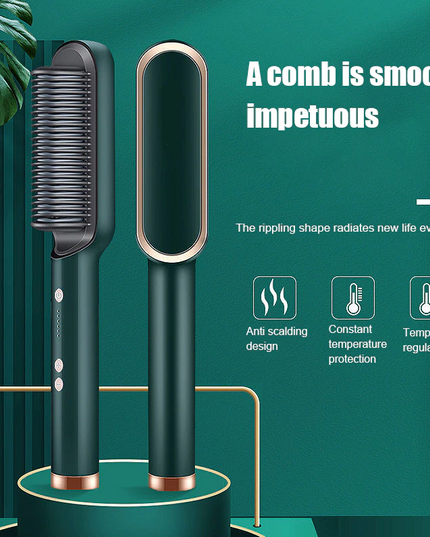 MELLINA Glide Straightening Comb Brush