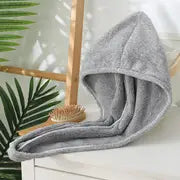 MELLINA quick dry microfiber hair towel cap