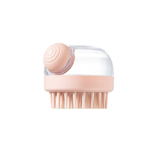 MELLINA scalp massage shampoo brush in use