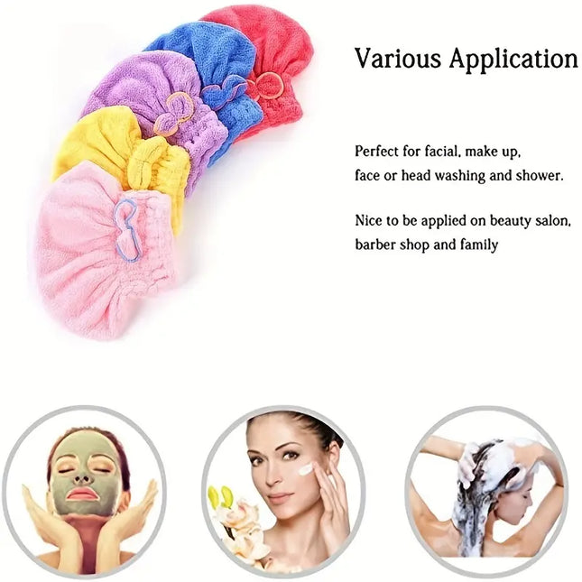 MELLINA velvet hair towel wrap colors