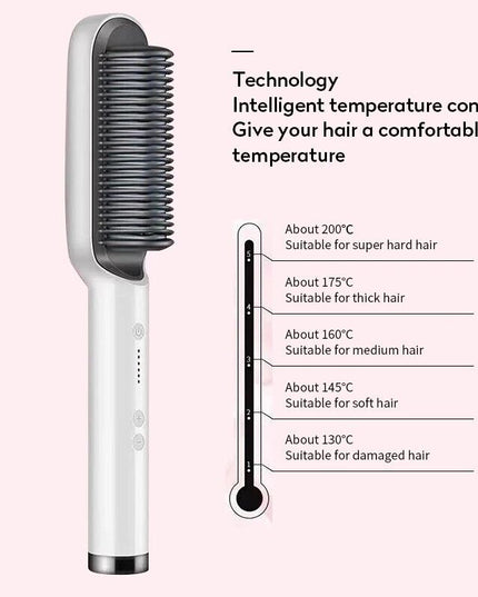 MELLINA Glide Straightening Comb Brush