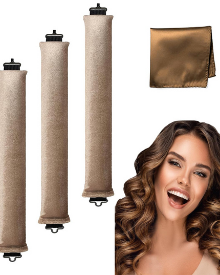 MELLINA Silk Waves — Heatless Curling Set