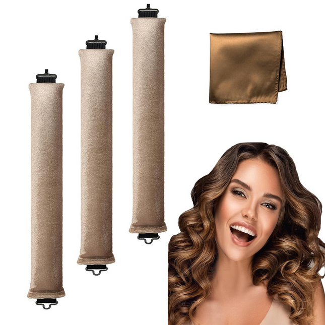 MELLINA Silk Waves — Heatless Curling Set