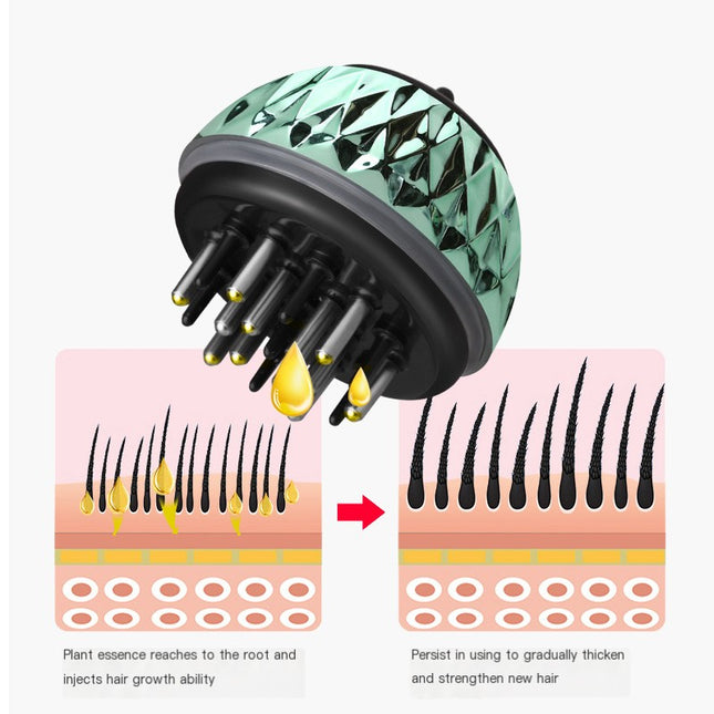 MELLINA scalp serum applicator comb chamber
