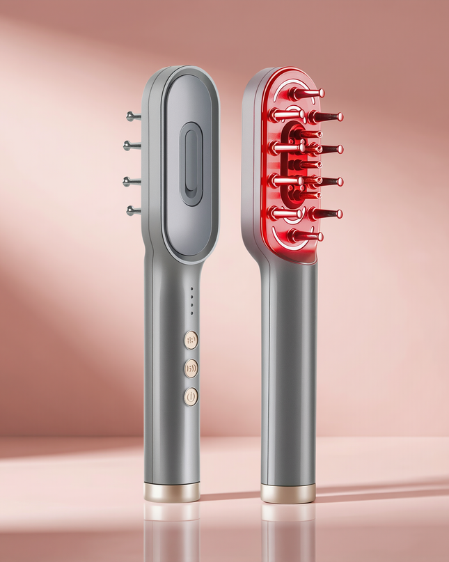 MELLINA RF Microcurrent Scalp Comb, both finishes