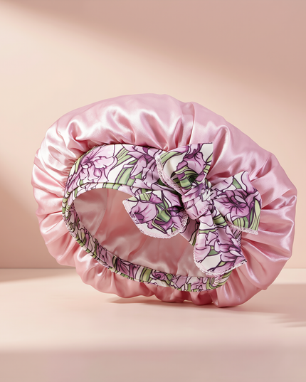 MELLINA Satin Sleep Bonnet, studio product photo