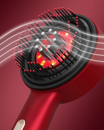 MELLINA Red Light Vibrating Scalp Comb