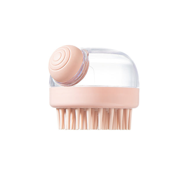 MELLINA scalp massage shampoo brush silicone bristles