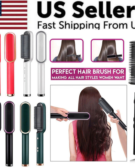 MELLINA Glide Straightening Comb Brush