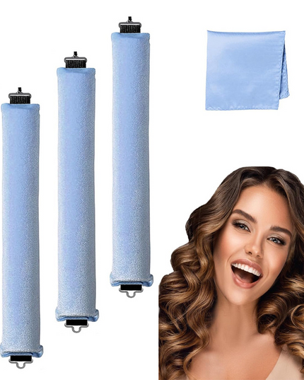 MELLINA Silk Waves — Heatless Curling Set