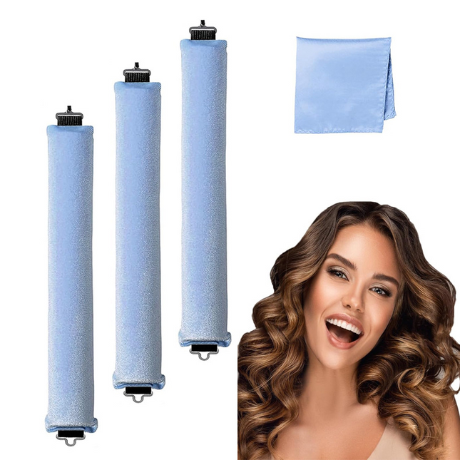 MELLINA Silk Waves — Heatless Curling Set