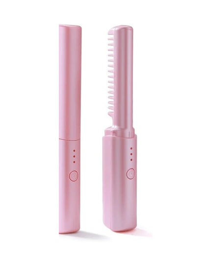 MELLINA Go cordless mini straightener in pink