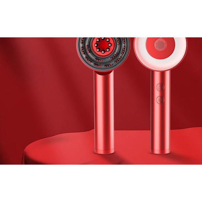MELLINA Scalp Pro Infrared Scalp Massager in red